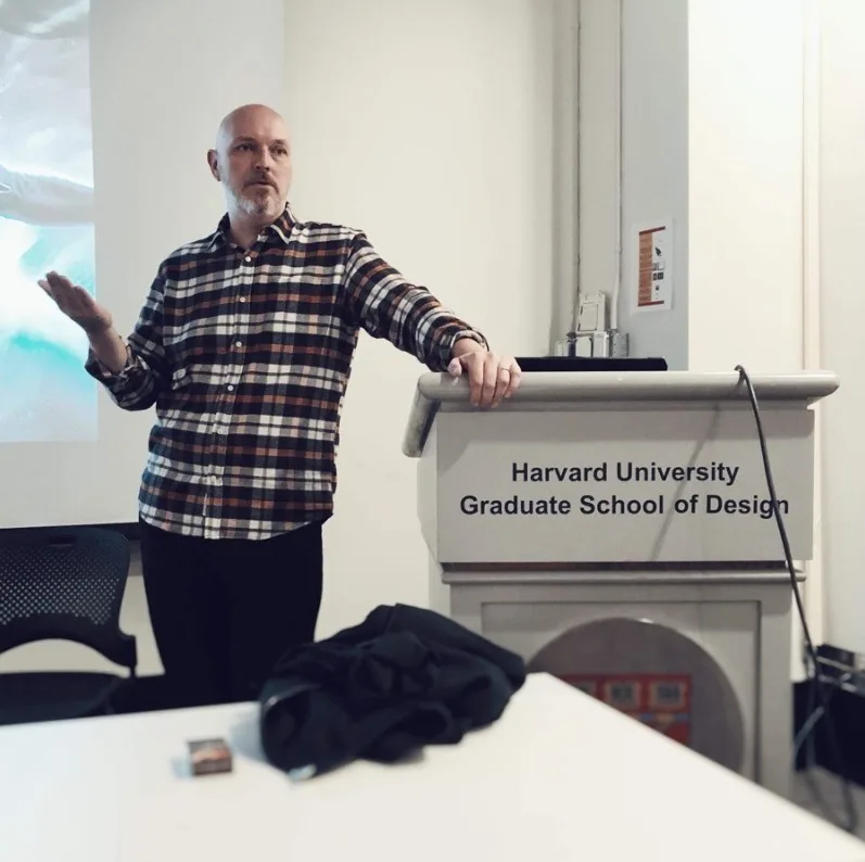 Brian Kindregan at the Harvard Graduate School of Design
