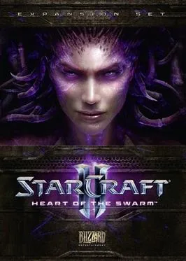 StarCraft II: Heart of the Swarm cover art