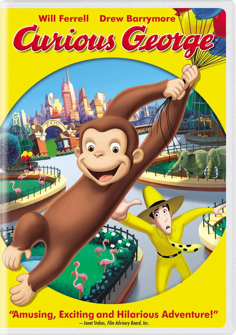 Curious George storyboards